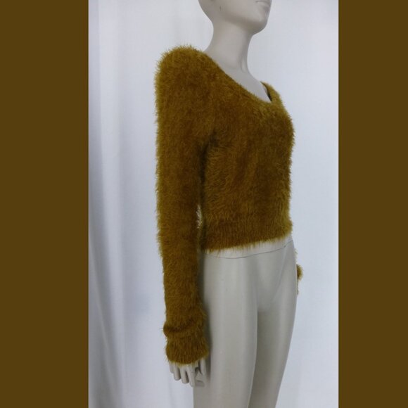 American Appreal Cali, Sun, and Fun Fuzzy Long Sleeve Sweater - Picture 3 of 11